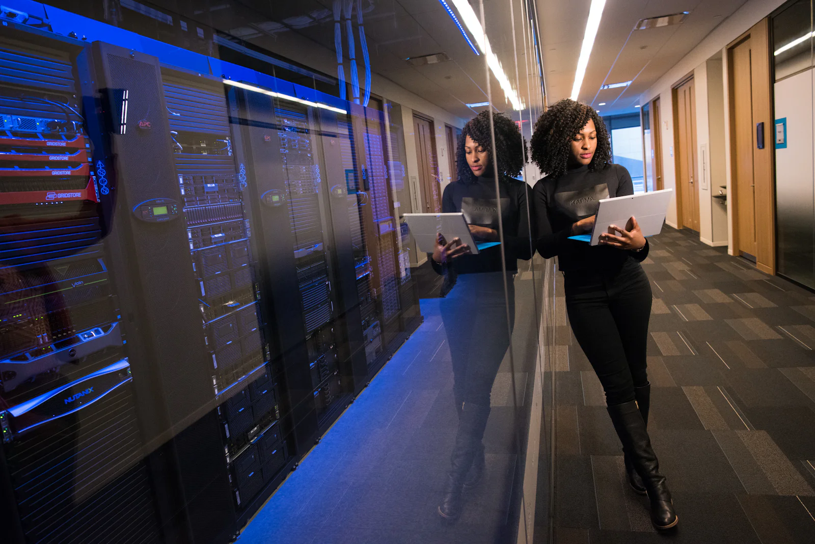 Systems engineer managing a hosting control panel on a server