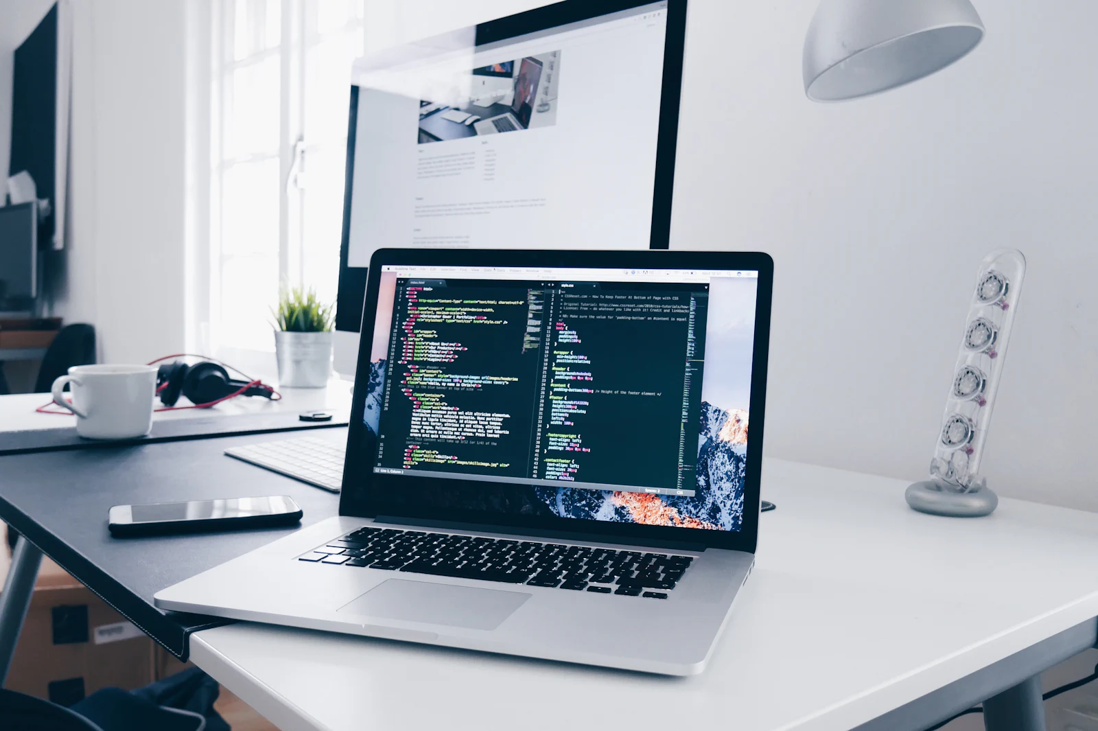 Terminal session showing Linux server configuration